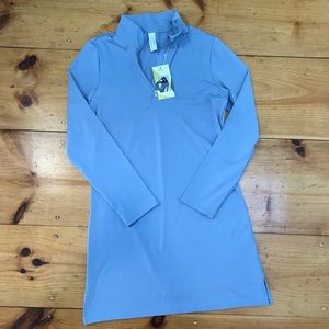 Brand New Halara Half-zip Split Hem Exercise Dress